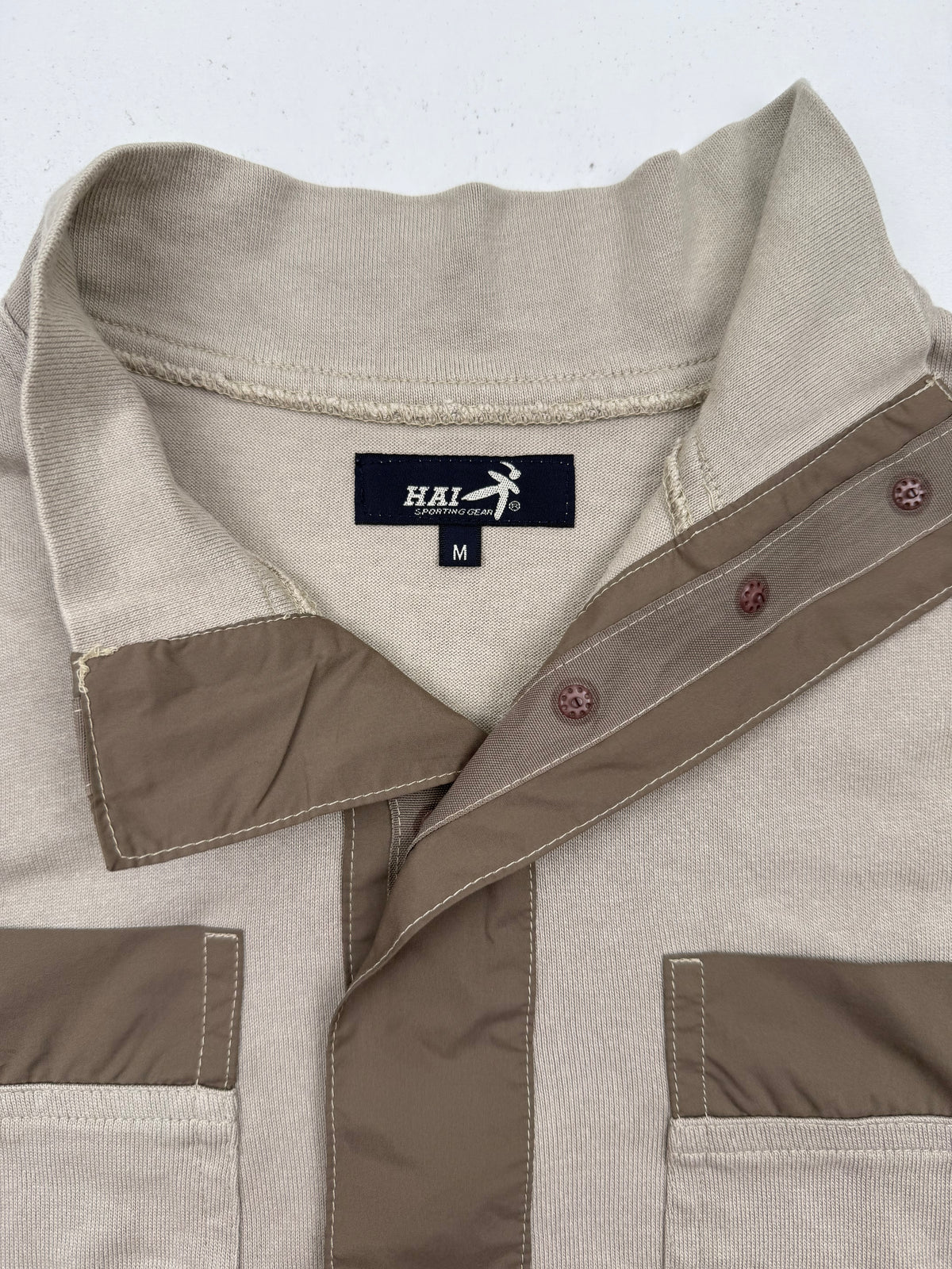 HAI Sporting Gear 80s Nylon Panel Pullover