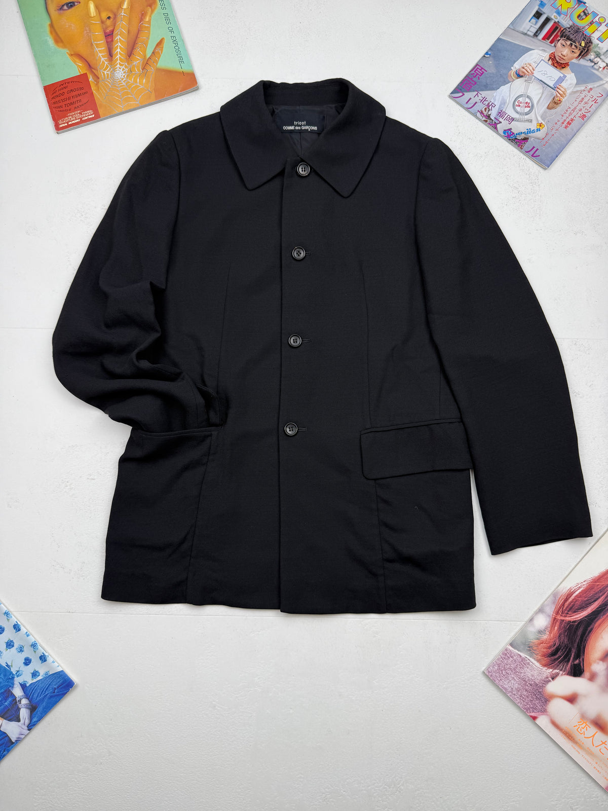 Comme des Garçons Tricot aw95 Wool Tailored Jacket