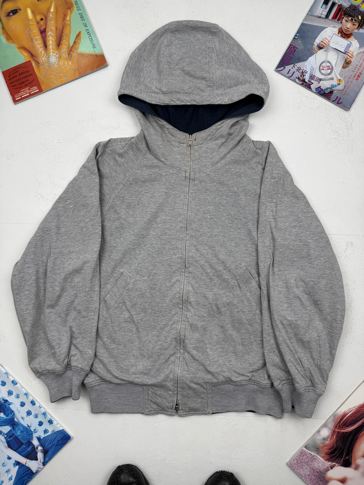 Issey Sport 80s Reversible Hooded Bomber Jacket