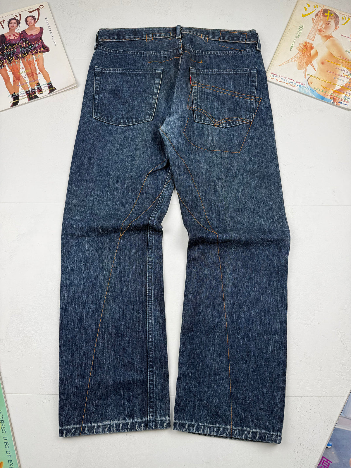 Junya Watanabe x Levi’s AD2002 Contrast Stitch Denim
