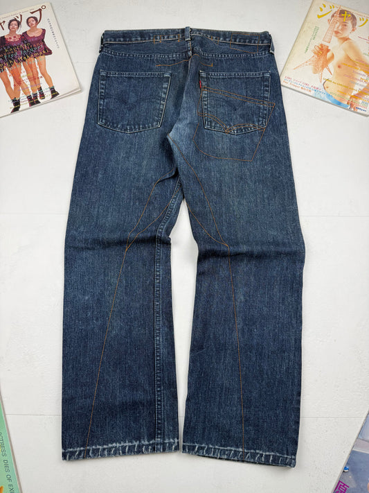 Junya Watanabe x Levi’s AD2002 Contrast Stitch Denim