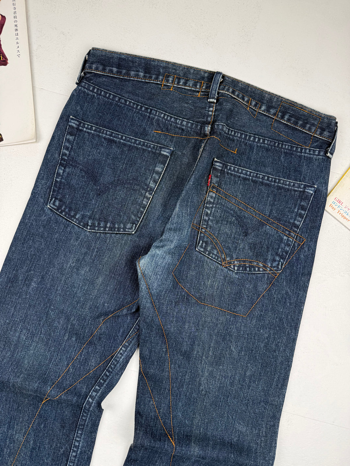Junya Watanabe x Levi’s AD2002 Contrast Stitch Denim