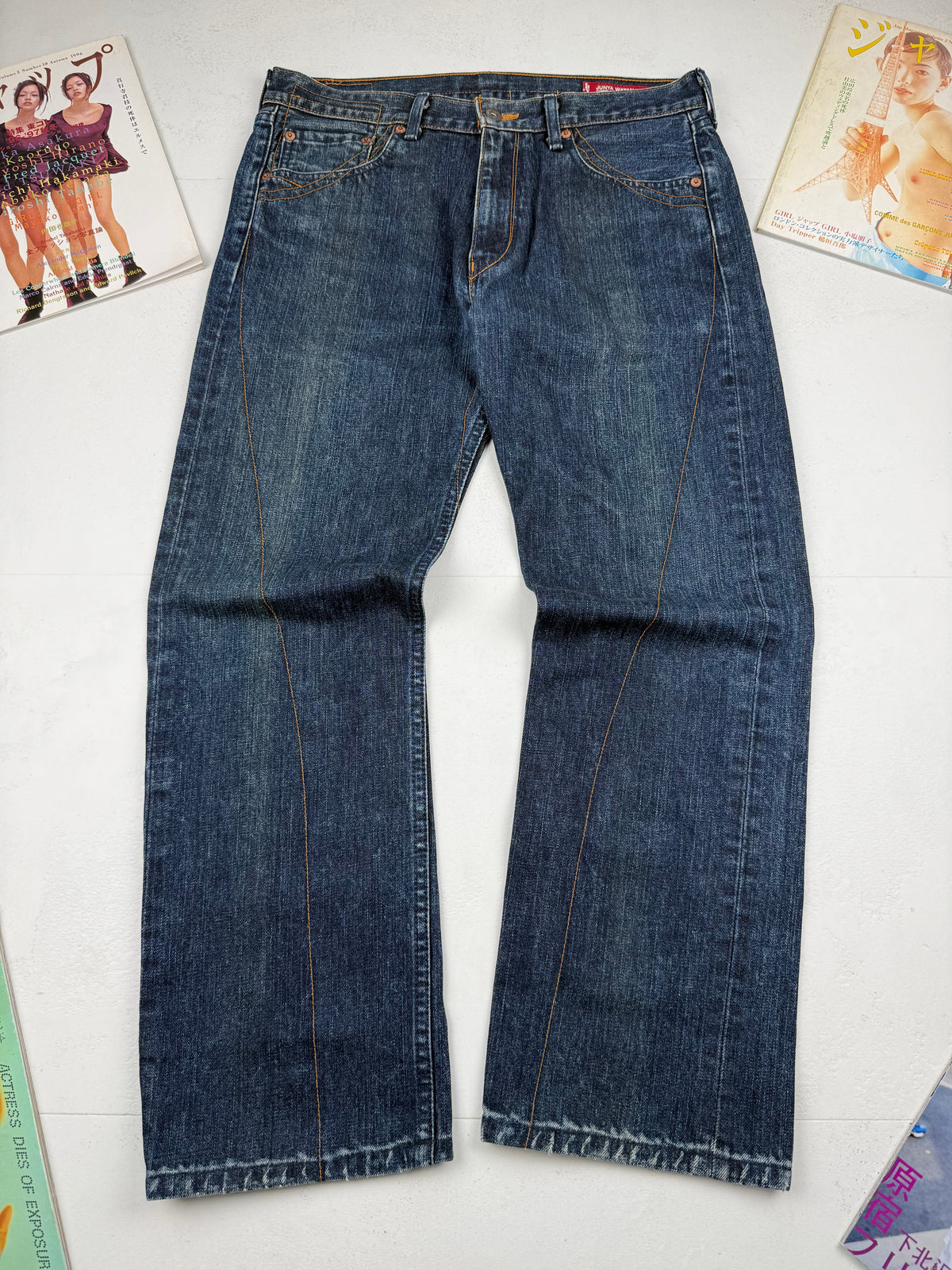 Junya Watanabe x Levi’s AD2002 Contrast Stitch Denim