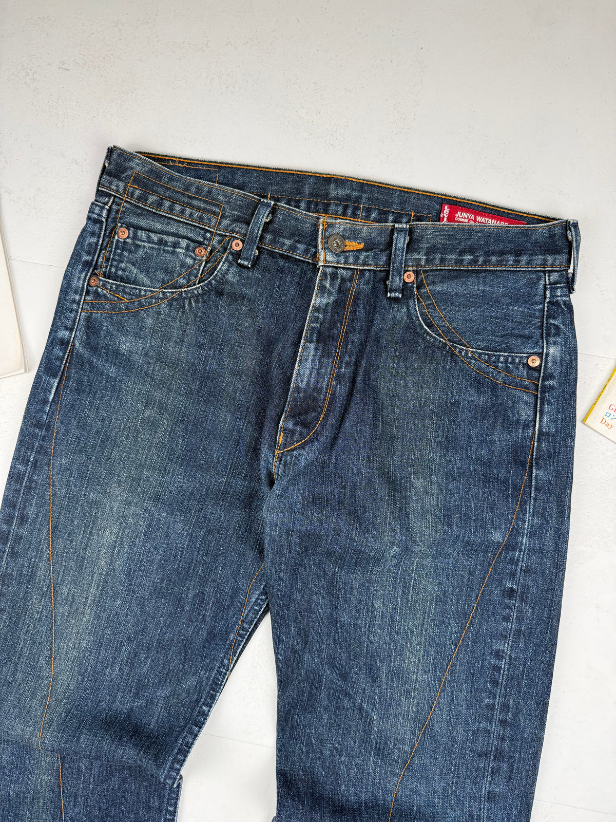 Junya Watanabe x Levi’s AD2002 Contrast Stitch Denim