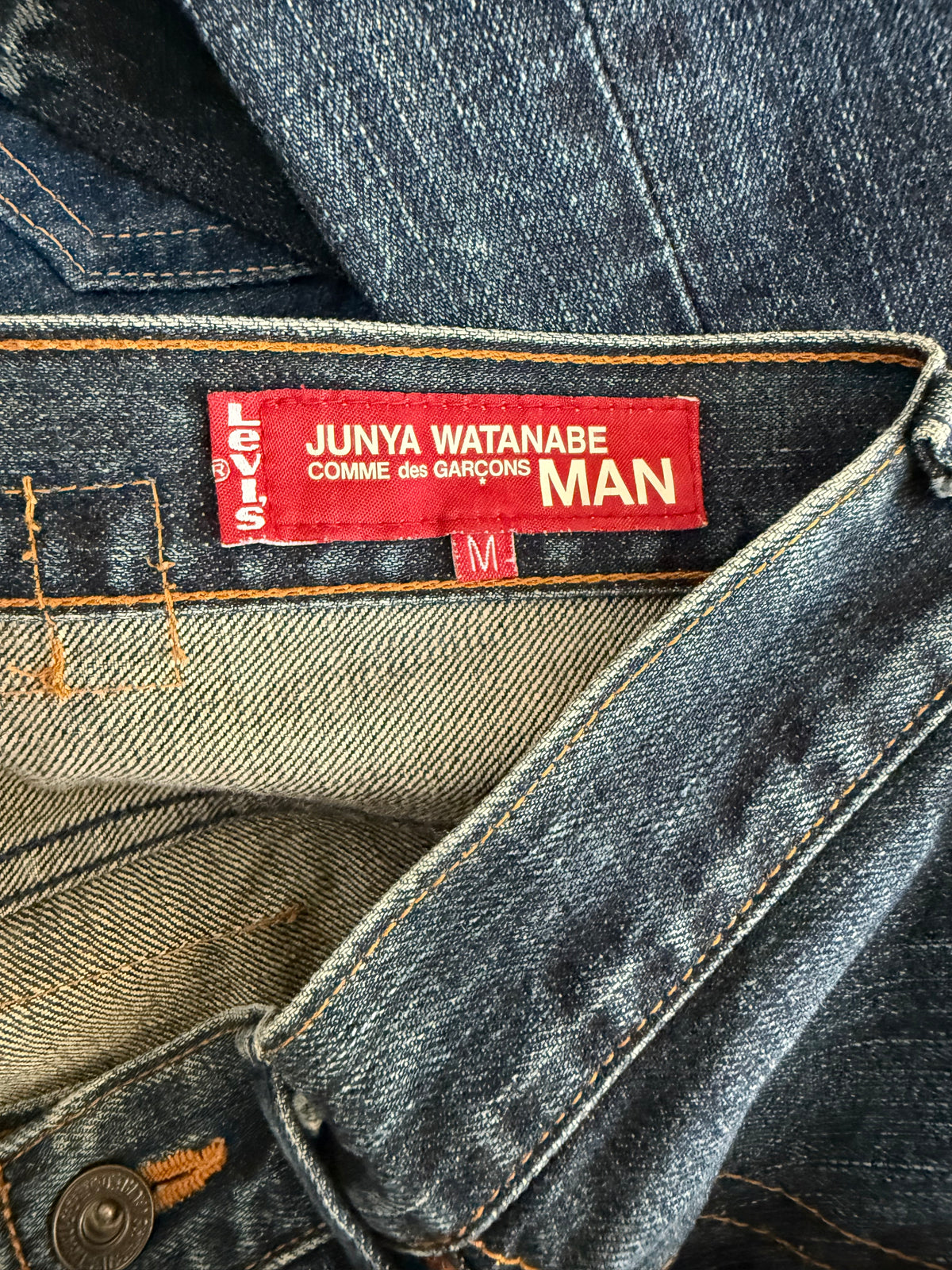 Junya Watanabe x Levi’s AD2002 Contrast Stitch Denim