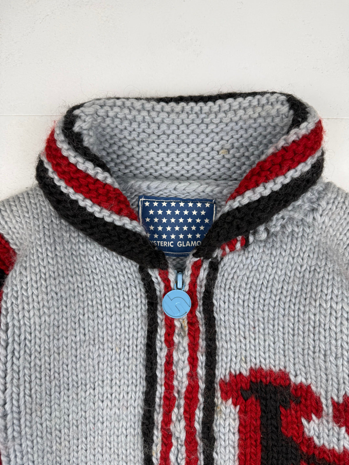 Hysteric Glamour 90s/00s Cowichan Zip Cardigan