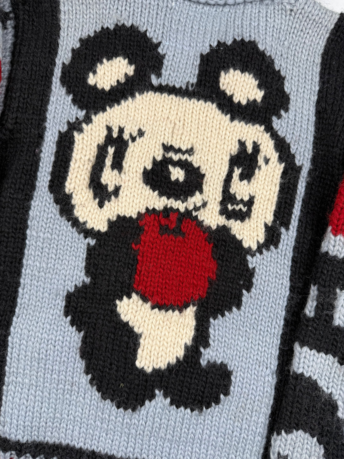 Hysteric Glamour 90s/00s Cowichan Zip Cardigan