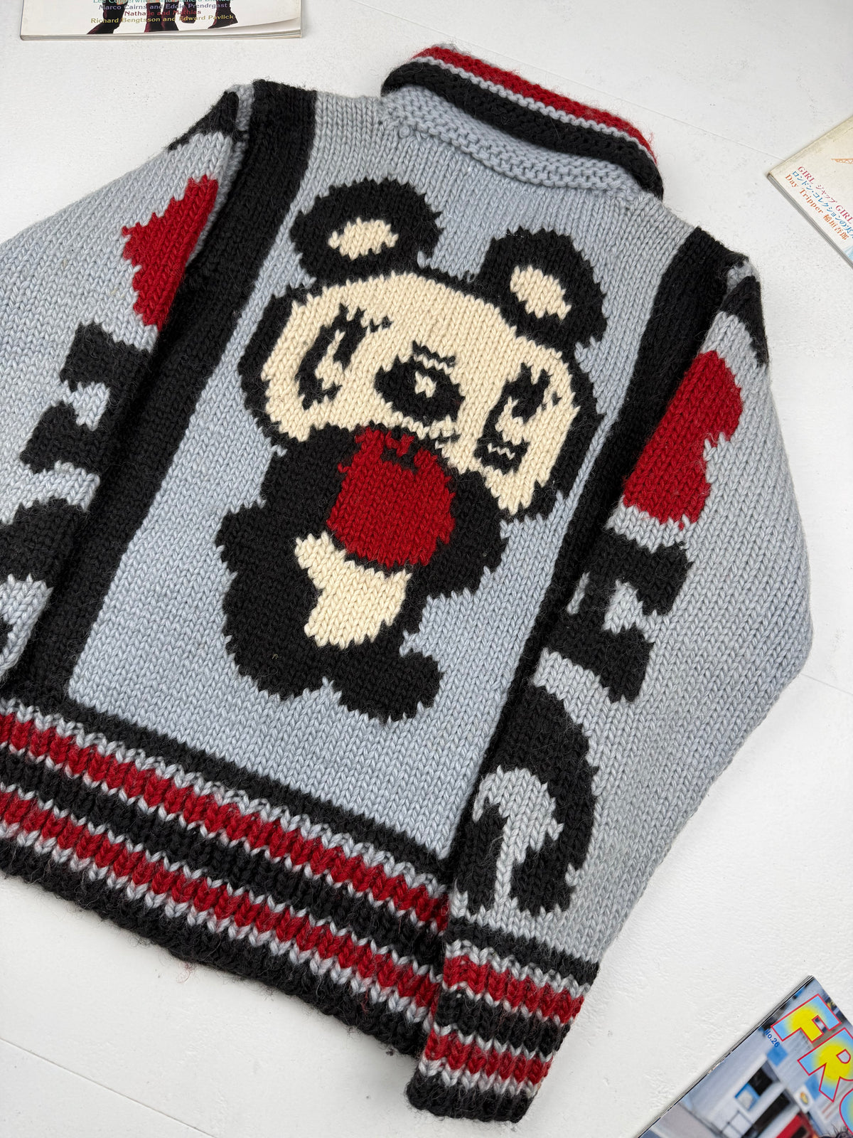 Hysteric Glamour 90s/00s Cowichan Zip Cardigan
