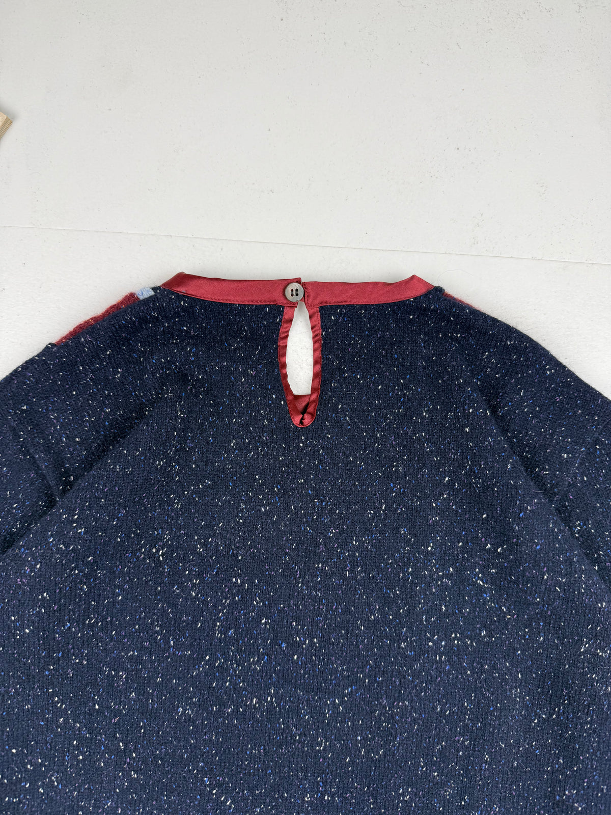 Comme des Garçons Tricot AW2000 Speckled Striped Knit Sweater