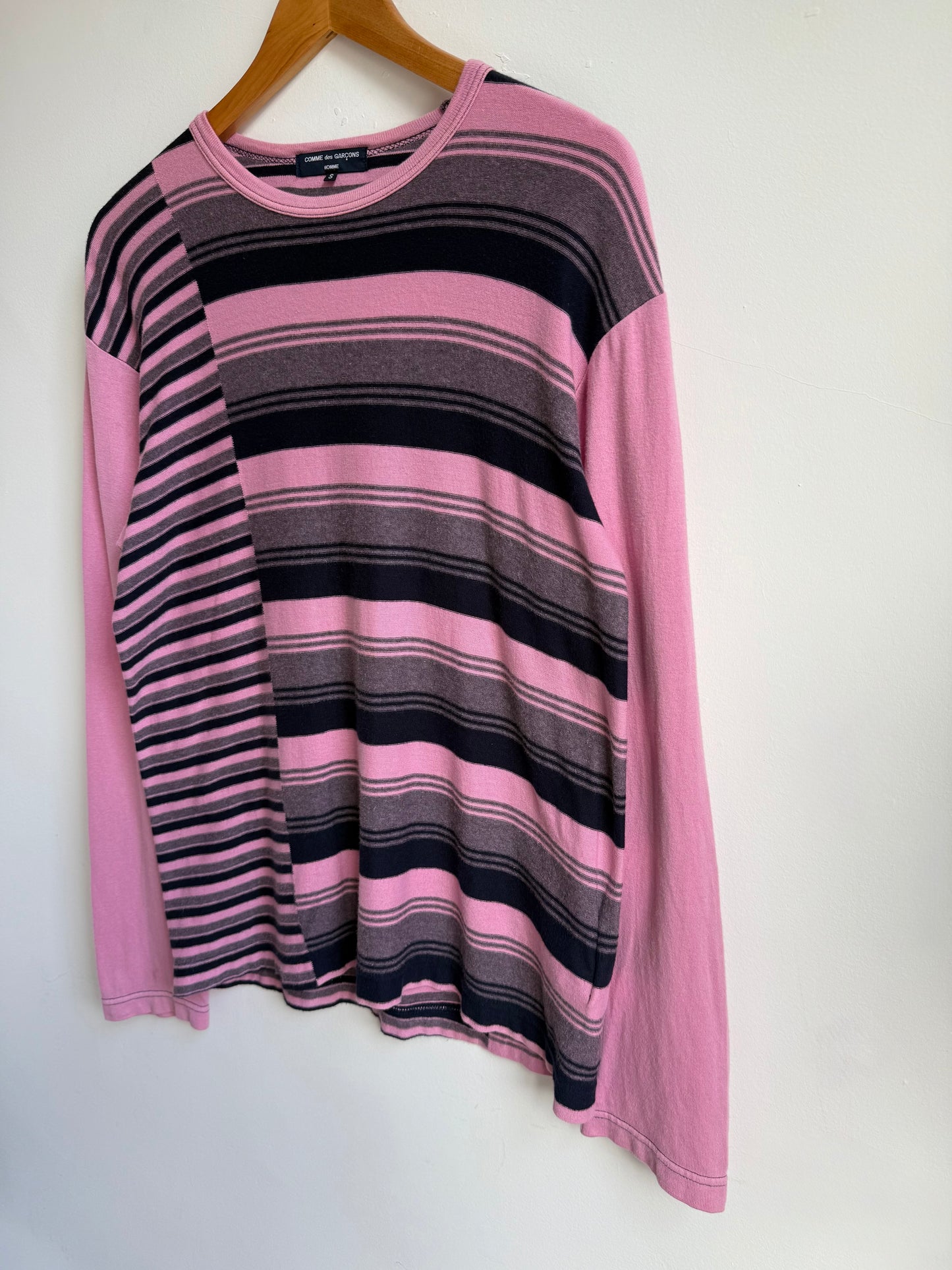Comme des Garçons  Homme SS05 Striped Long Sleeve T-shirt