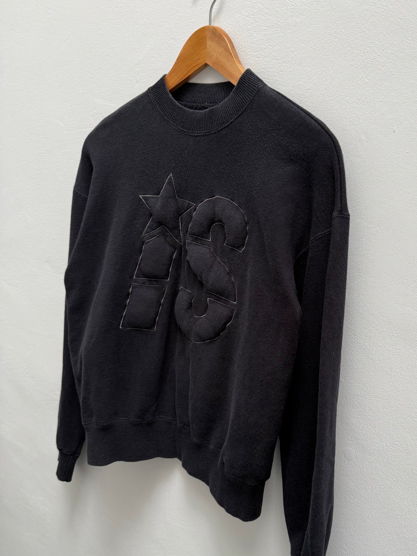 Issey Sport 80s 3D Logo Spellout Crewneck