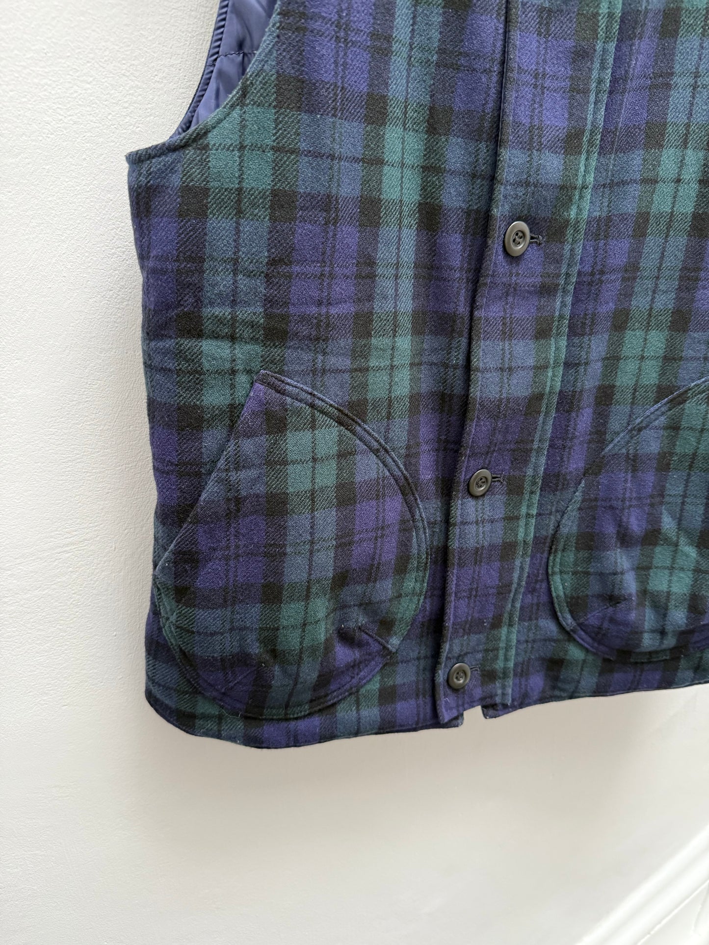 Comme des Garçons  Homme AW12 Plaid Padded Vest