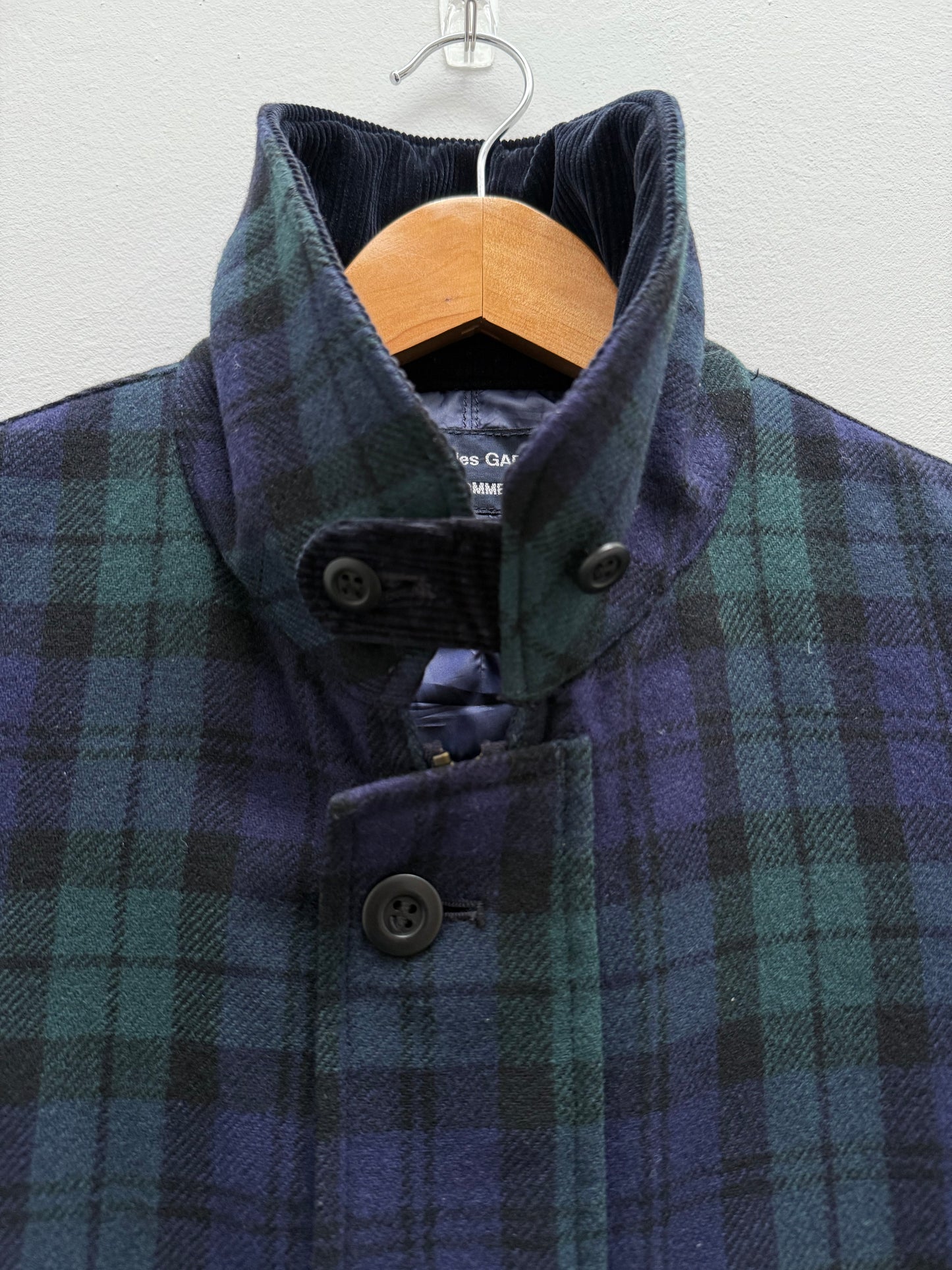 Comme des Garçons  Homme AW12 Plaid Padded Vest